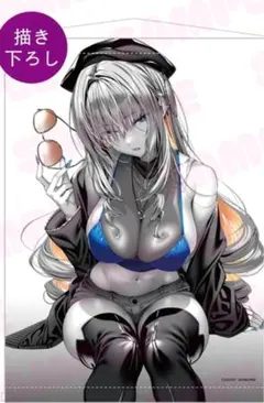 ピロ水(アマカノ　アマカノ3) A&J製シルキースエードタペストリー 英麗奈