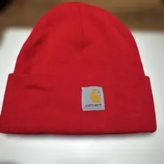 Carhartt ニット帽 レッド カーハート