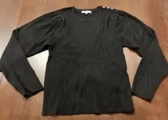 ブラック パフスリーブ