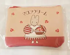 マロンクリーム ティッシュポーチ レトロ 未開封品