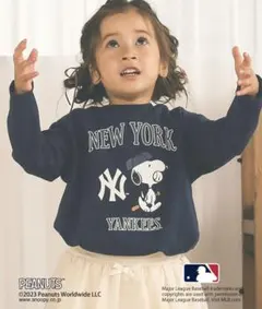 SLAPSLIP スラップスリップ スヌーピー メジャーリーグ トレーナー