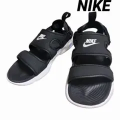 【美品】NIKE (ナイキ )ウィメンズ オウェイシス サンダル　ブラック 軽量のサムネイル