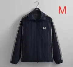 希少なXL　kith needles コラボ　ジャージ トラックジャケット　黒 Fukase 着用❗️Needles kith XLトラックジャケット セカオワ