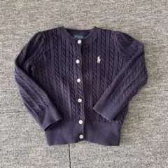 Polo Ralph Lauren カーディガン 2/2T ダークパープル