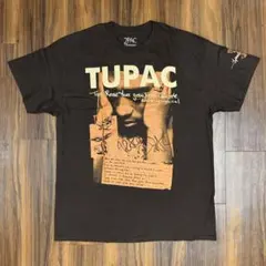 お値引不可 XL新品TUPAC BROWN POETRY TEEのサムネイル