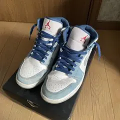 2026年最新】nike air jordan 1 mid se white/hyper royal-redの人気