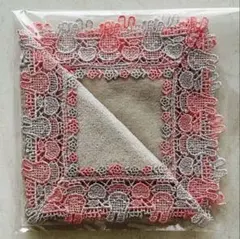 ミッフィー 近沢レース店 GY＆PKバイカラーハンカチ GY 新品未開封