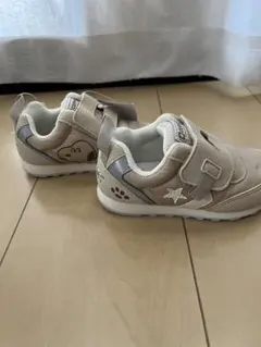 CONVERSE PEANUTS コラボ キッズシューズ ベージュ