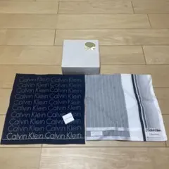 Calvin Klein ハンカチ 2枚セット