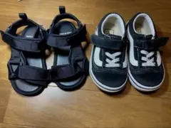 vans スニーカー　サンダル　セット　14センチ