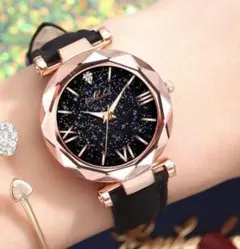 g58○【新商品】レディース★腕時計★クォーツ★シンプル★黒色 804