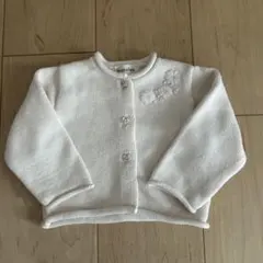 branshes ニットカーディガン オフホワイト　70