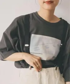 最安値！今期完売品　スピックアンドスパン　Tシャツ　ビッグT