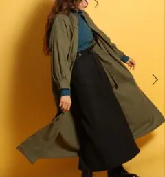 NIKO AND... ネルコットンミリタリーシャツワンピース