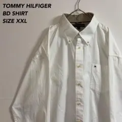 刺繍ロゴTOMMY HILFIGERトミーヒルフィガー ボタンダウンシャツ