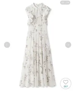 SNIDEL プリントプリーツワンピース 1