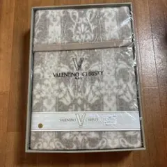 VALENTINO CHRITY 毛布 140×200cm