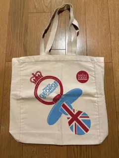 【限定】ホールフーズ エコバッグ イギリス ジョージ王子 誕生記念のサムネイル