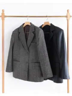 collab オーバーショルダーテーラードジャケット