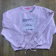 LOVE RABBY ピンクトレーナー J-S 150センチ 女の子　トレーナー