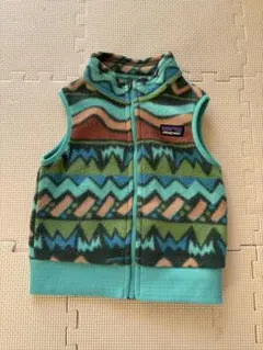 patagonia フリースジャケット キッズ用 多色柄