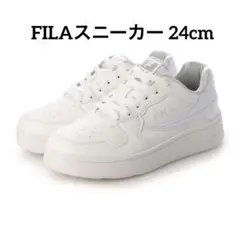 FILA ホワイト スニーカー 24cm