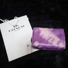 【新品未使用　半額以下】COACH　ポーチ　ショッパー付