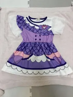 きみとアイドルプリキュア　キュアキュンキュン　半袖　ワンピース 110cm