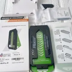 iPhone 15 ガラスフィルム 9H 貼り付けガイド付 ソフトフィルム