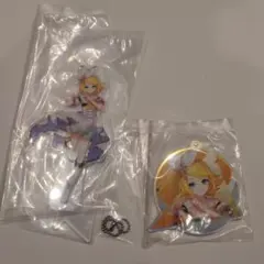 プロセカ　セガラッキーくじ　鏡音リン　アクリルスタンド　アクリルキーホルダー