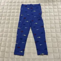 【新品未使用】petit main 車柄 長ズボン 100cm