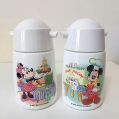 【ヴィンテージ・未使用】 ミッキー＆ミニー 醤油さし 2個セットのサムネイル
