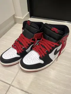 【美品】 Nike Jordan 1 Black Toe 26.5cm
