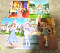 五等分の花嫁クリアファイル5枚セット