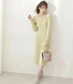 【ぽむ様専用】プロポーションボディドレッシング ナローバックパールワンピース