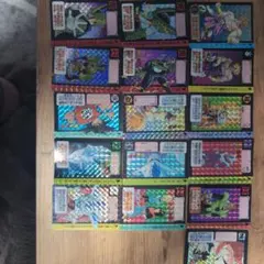 【当時物・激レア】ドラゴンボール プリズム14枚セットNo295孫悟空他
