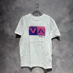 【送料無料】 新品未使用 タグ付き RVCA ルーカ プリントTシャツ ホワイト