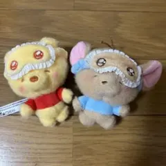 ディズニー　ぬいぐるみ　キーホルダー　プーさんTOPTOY