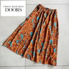 URBAN RESEARCH DOORS アーバンリサーチドアーズ 花柄スカート