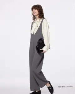 GU カットソーサロペットパンツ