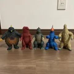 ジャンク】ポピー キングザウルス バキシム ソフビ 当時物 昭和レトロ