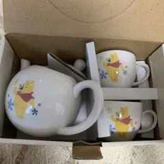 くまのプーさん ティーポット カップ 2客セット ティーセット