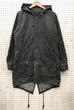 No ID.ノーアイディーモッズコートブラック黒ミリタリーコートライナー付き high quality military mods coat / black（ハイクオリティ