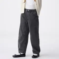 GU バレルレッグジーンズ 120size