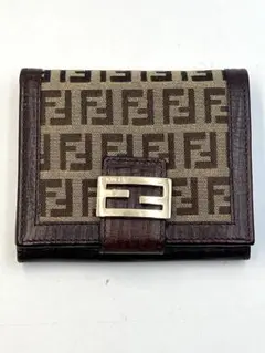 FENDI ズッカ柄 コハーフムーン 財布 ヴィンテージ FF柄 - メルカリ
