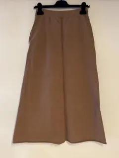BEAUTY & YOUTH ブラウンロングスカート