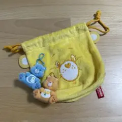 ケアベア　フロッキーフィギュア　ポーチ　まとめ売り