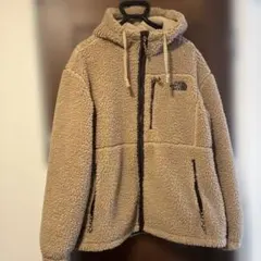 ノースフェイスPLAY GREEN FLEECE HOODIE 2XLキャメル