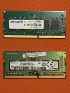 ADTEC ノートPC用メモリ DDR4 2666 8GB×2 16GB - メルカリ