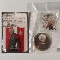 fate fgo ufotable アーチャー エミヤ 缶バッジ 4つセット - メルカリ